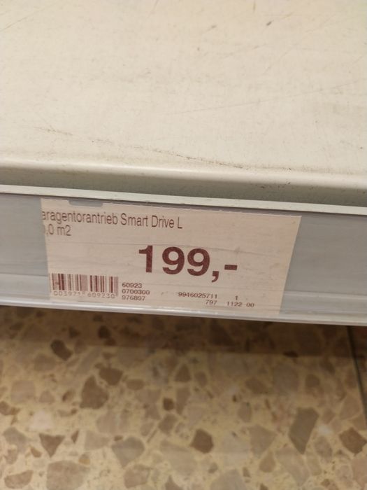 Napęd Bramy Garażowej Schellenberg  10m2 - NOWY