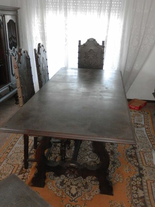 Conjunto moveis antigos de sala
