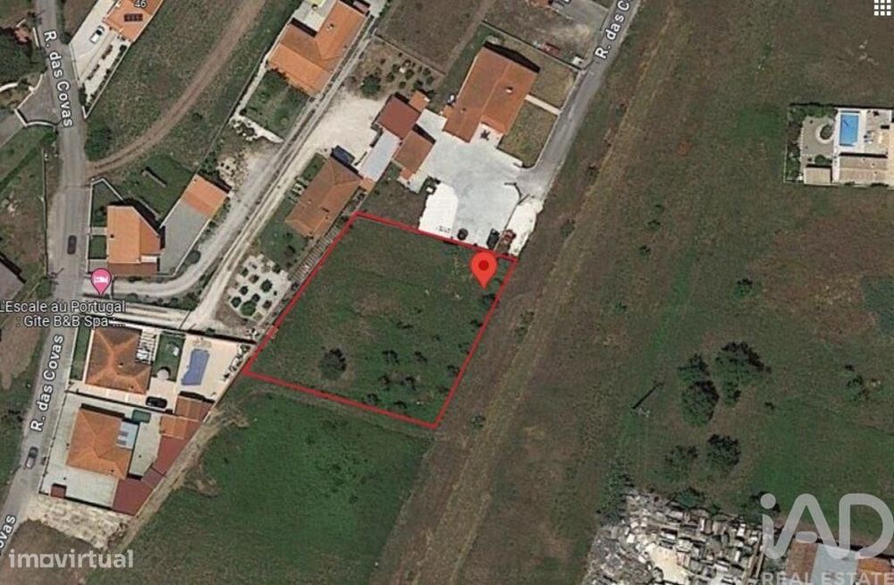 Terreno em Aljubarrota de 1221,00 m2