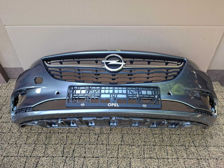 Opel Corsa E  zderzak grill atrapa chrom 4 pdc