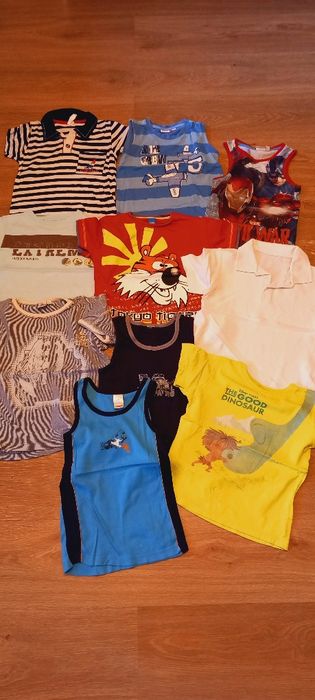 46 szt zestaw paka paczka rozm 110/116