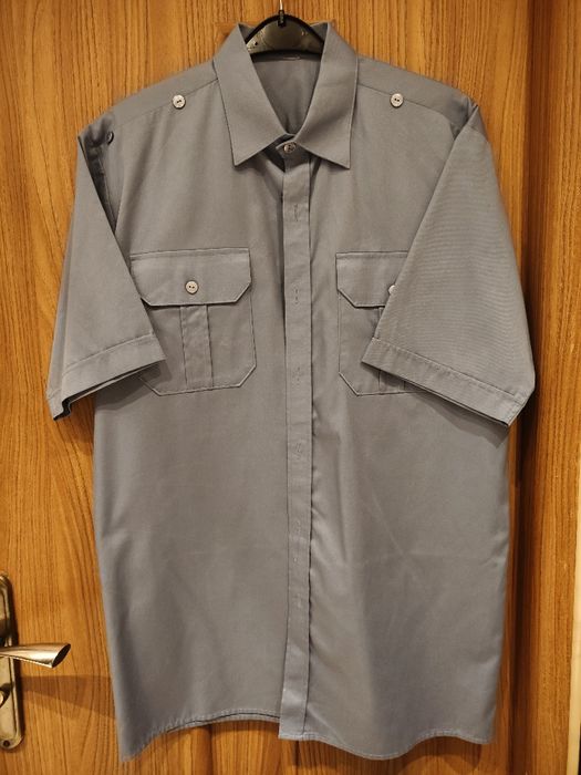 Koszula stalowa oficerska krótki rękaw