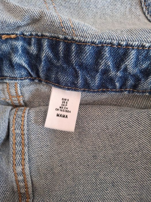 MAMA Jardineiras em ganga