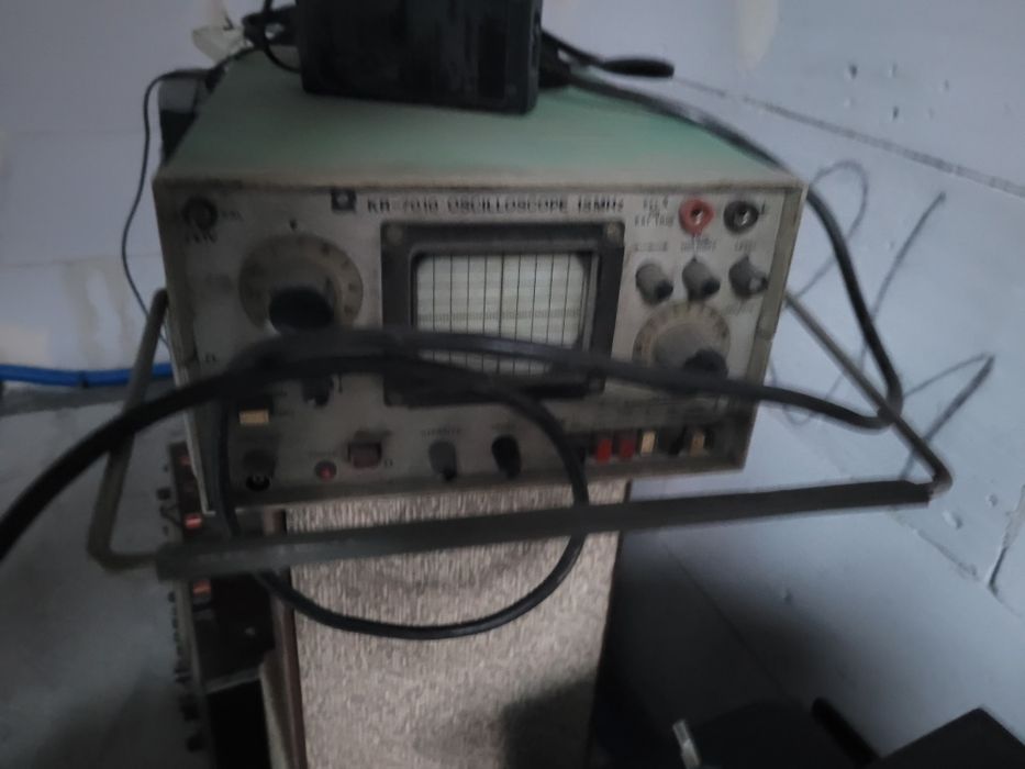 Zasilacz, oscyloskop i inne.