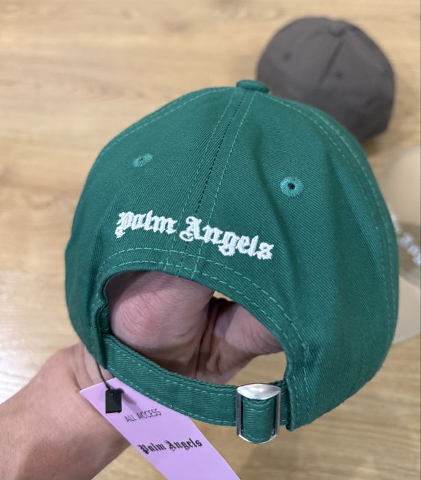 Кепка Palm Angels чорна беж зелена