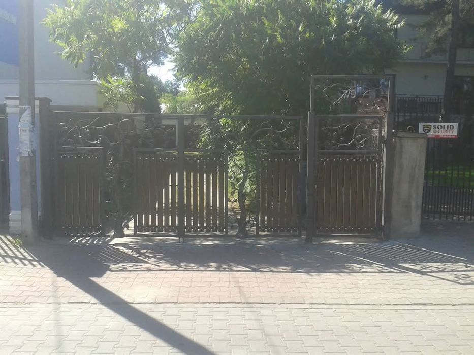 Bramy ogrodzenia kute
