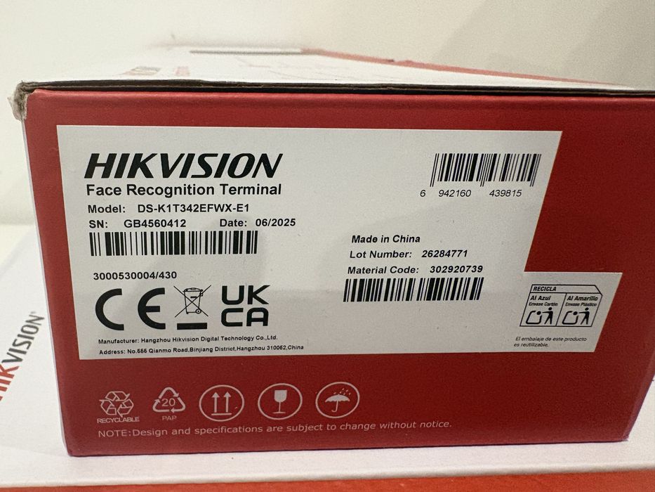 Video Porteiro Hikvision