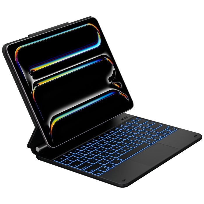 Etui Typecase Edge z klawiaturą do iPad Air 13 M2 2024 / M3 2025 / M4 2026 czarny