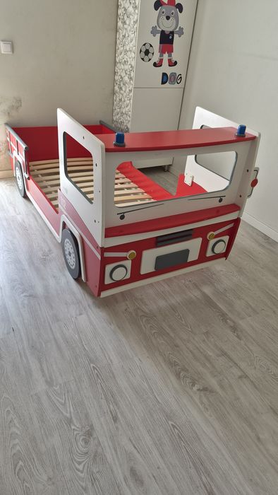 Cama de criança bombeiros