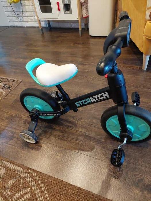 rowerek biegowy    4w1   12 cali