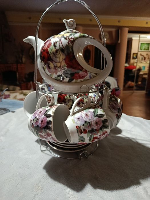 Чайний гарний сервіз Прованс  на 6 персон