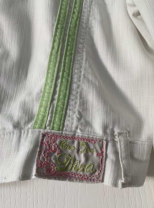 Kurtka jeansowa biała, rozmiar S/36