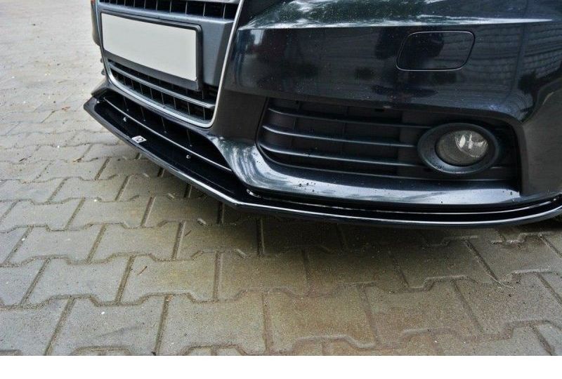 SPOILER / LIP DIANTEIRO V2 PARA AUDI A4 B8 2007-2011