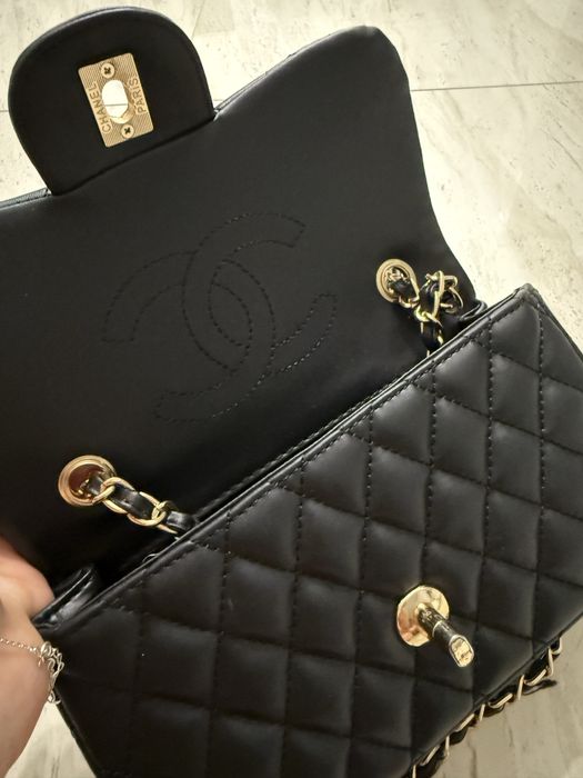 Torebka na ramie z lańcuszkiem