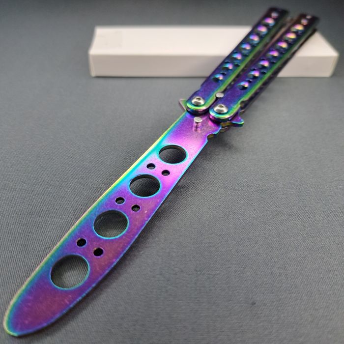 Нож Бабочка / Балисонг / Тренировочный / Учебный / Ніж балісонг