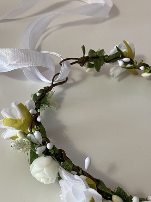 Віночок вінок білий вінок