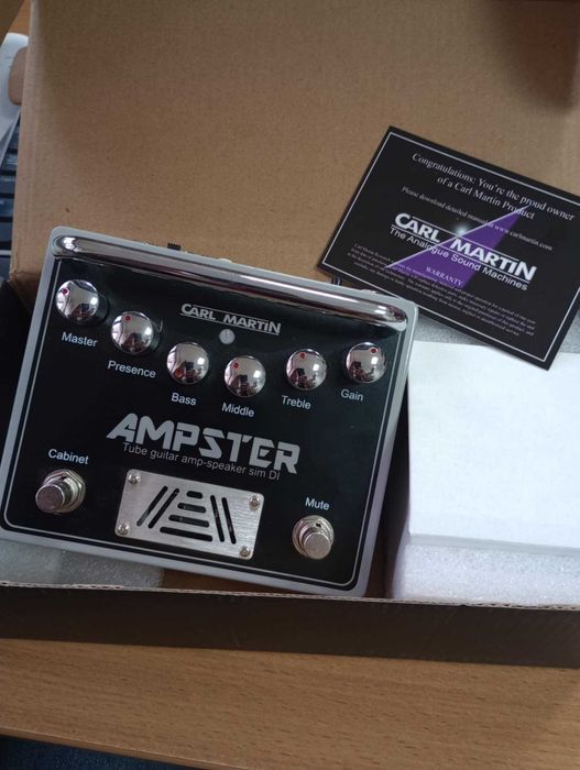 Carl Martin AMPSTER lampowy preamp