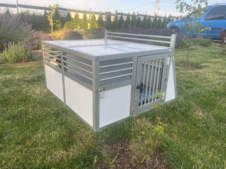 Transporter klatka samochodowa kennel dla psa