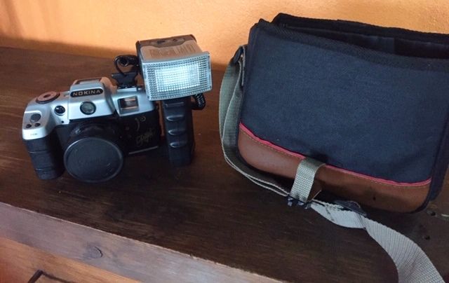 maquina fotográfica antiga