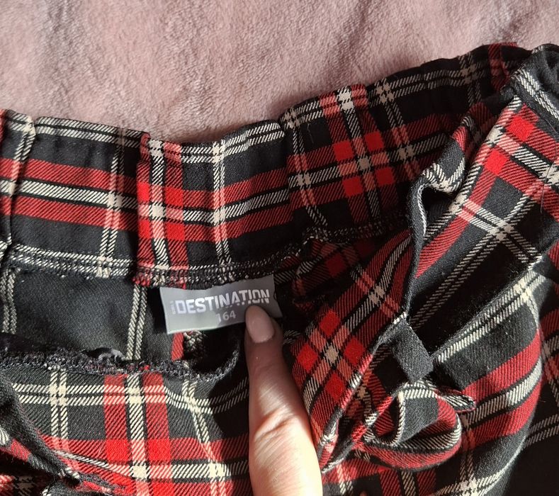 Zestaw ubrań dla dziewczyny 164 spodnie + 2x bluzka, Reserved, święta