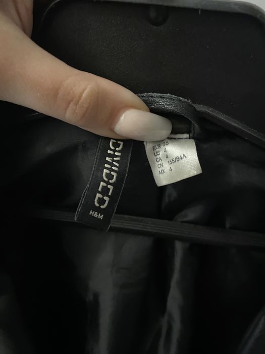 Шкіряна куртка жіноча косуха h&m