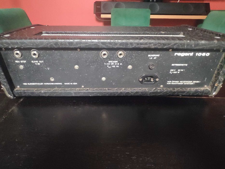Wzmacniacz Vermona Regent 1060 + kabel zasilający - sprawny Róża • OLX.pl