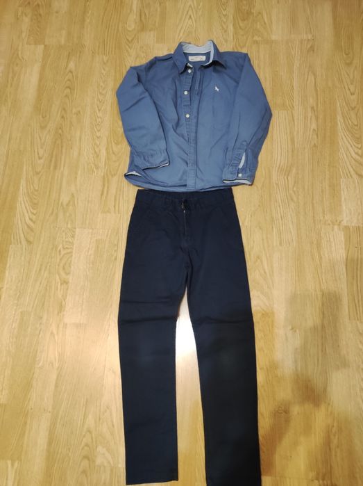 Elegancki zestaw dla chłopca H&M rozmiar 128