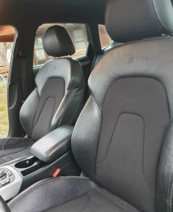 Audi A4B8 S-line AVANT, 178 km, 2010r. czarna podsufitka.