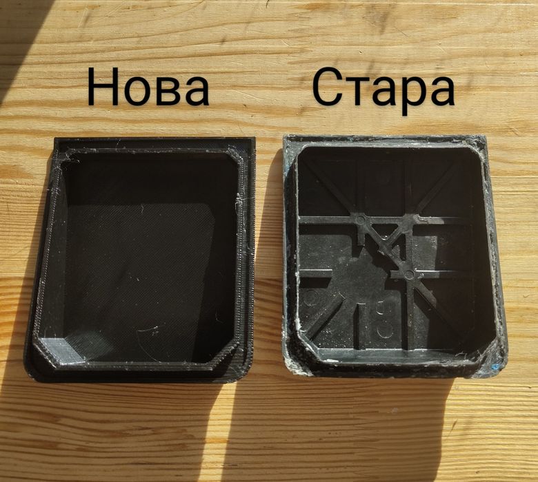 Кришки, корпуси, міцні пластикові деталі