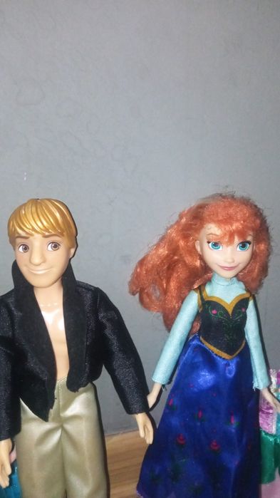 Набор холодное сердце frozen кристоф Анна эльза Кен Барби