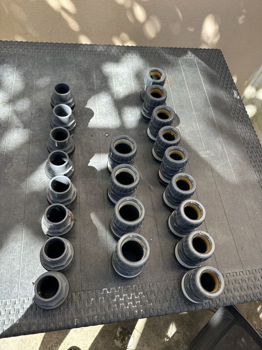 Passa muros pvc 40mm e outros