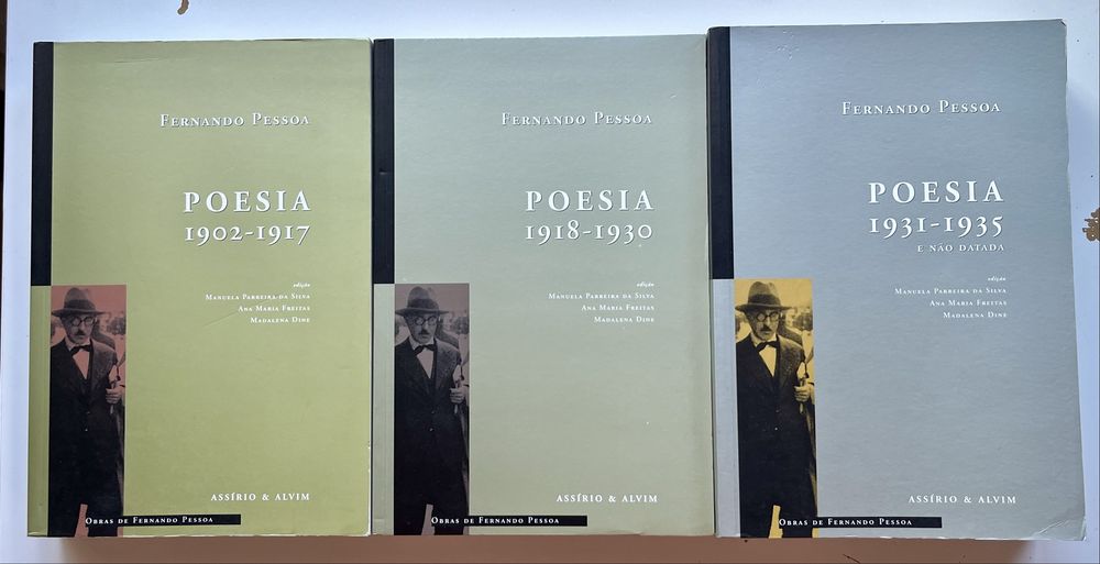 Fernando Pessoa - Poesia Completa (3 Volumes, Assírio e Alvim)