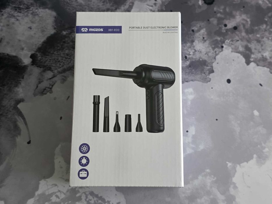 Nowa Przenośna Dmuchawa do Elektroniki Kurzu Mozos XB1-ECO