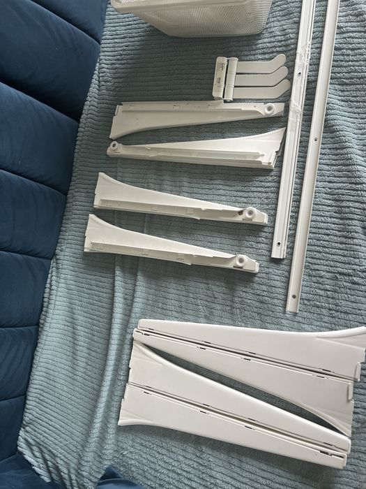Ikea Algot wsporniki, kosze, prowadnice