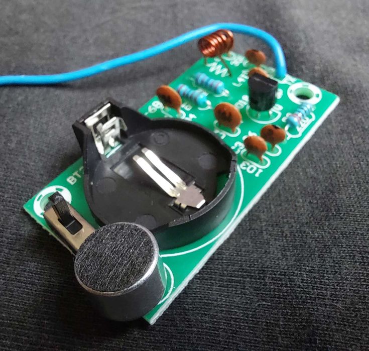 Мини радио микрофон - трансмиттер - фм передатчик для звукозаписи