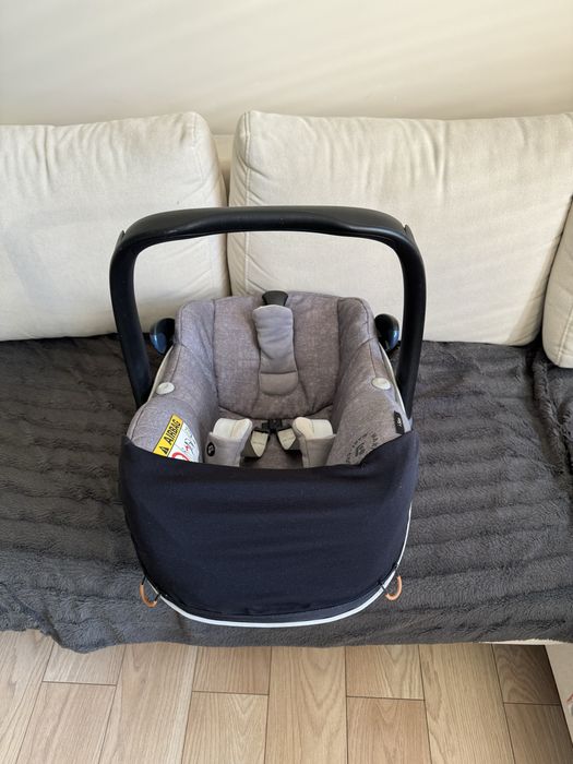 Fotelik samochodowy maxi cosi pebble plus isize + baza isofix