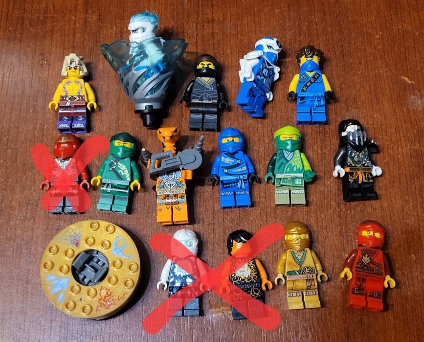 Lego ninjago zestawy I figurki