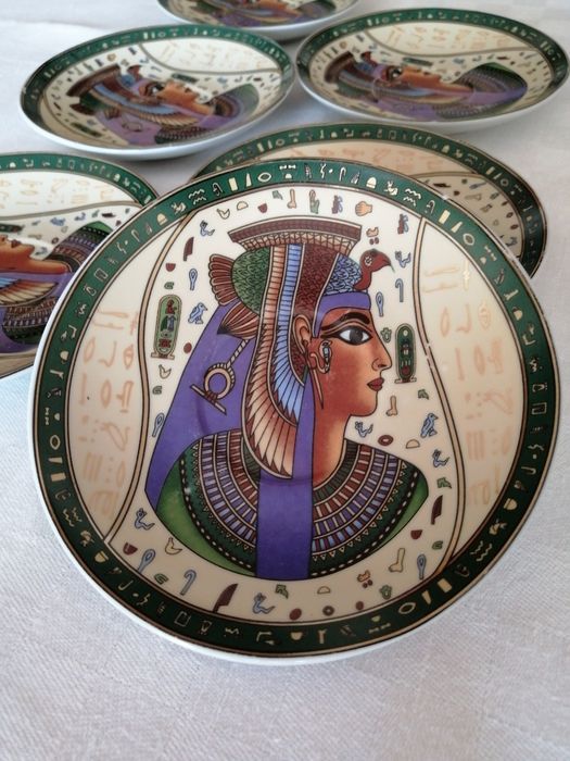 Блюдца 6 шт. Фарфор.