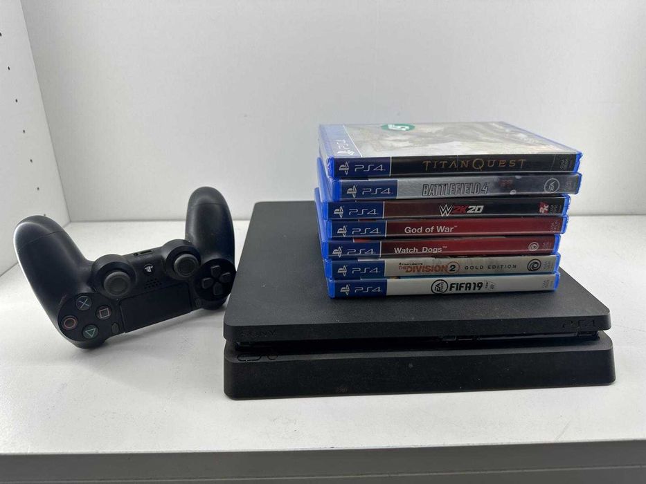 Konsola PS4 SLIM 1TB Pad Gry