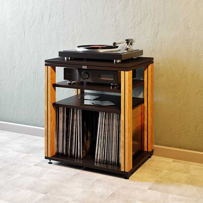 Szafka rtv,stolik hifi audio pod gramofon,płyty