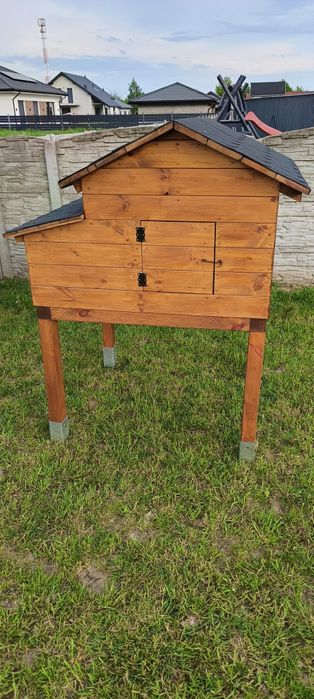 Kurnik drewniany ocieplany. Polecam!