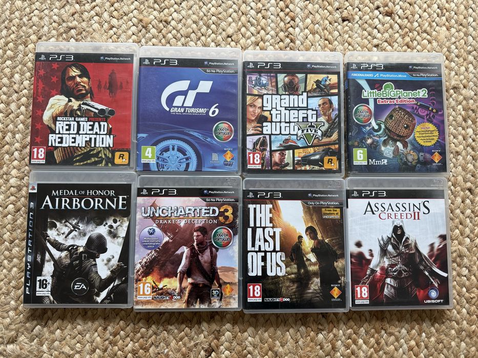 Lote jogos PS3