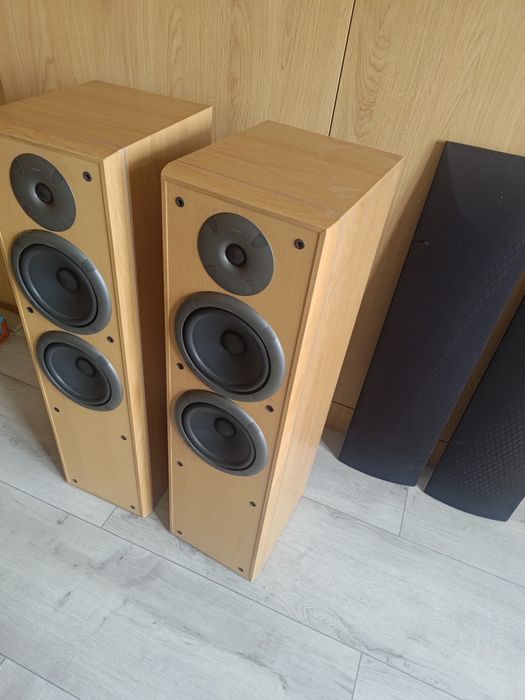 Kolumny głośniki Jamo e650 E 650 głośnikowe zestaw (amplituner denon Dra-375RD)