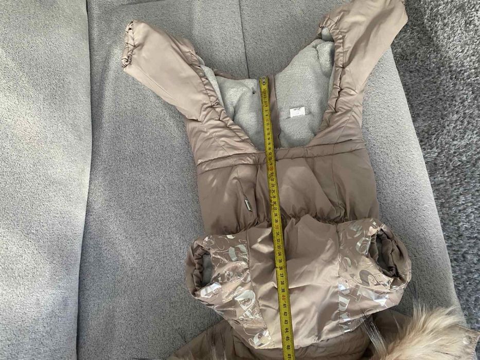 Комбінезон зимовий утеплений на синтепоні для собаки