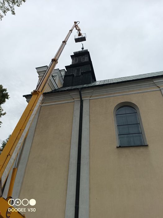 Malowanie Dachów 2026 Konstrukcji Gontu Kosciołów,Elewacji Hal Silosow