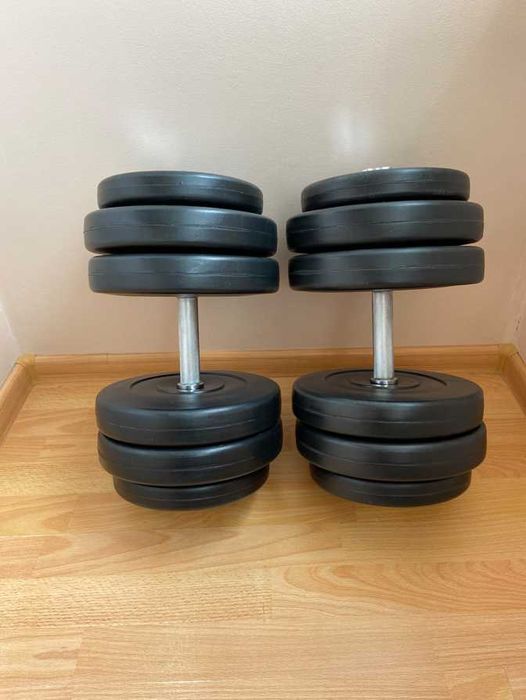 Гантелі розбірні 2 по 28 кг гантели разборные композитные 28 кг