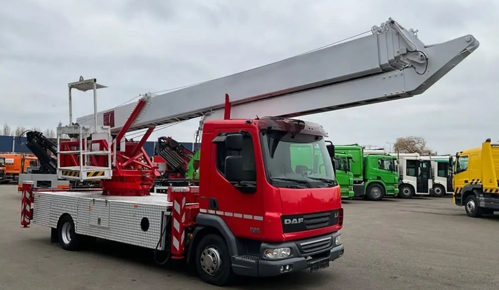 Żuraw Dekarski montażowy DAF + Klaas K29-34 lekki Dźwig na aucie 34 Metry Dotacja/Finansowanie Niska rata!