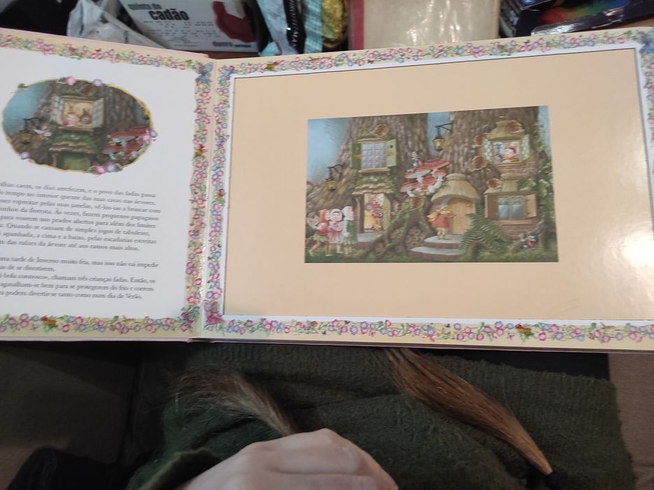 Livro puzzle O país das fadas