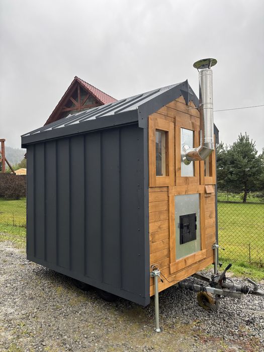 Sauna ocieplana mobilna
