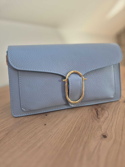 Vera Pelle -skórzama torebka damska listonoszka